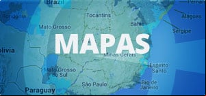 mapas com dados meteorlógicos